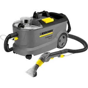 Kärcher Puzzi 10/1, 1250 W, Trommel-Vakuum, Nass, Beutellos, 10 l, Was... günstig