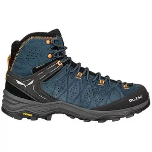 SALEWA Herren Wanderschuhe Alp Trainer 2 Mid GTX dunkelblau | 45