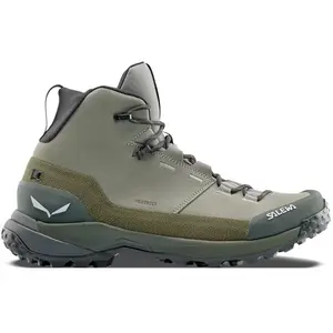 Wanderschuhe Salewa Puez Leather Mid PTX Vert 46,5