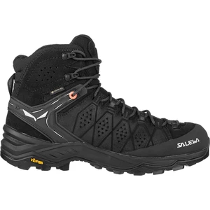 Salewa Herren Alp Trainer 2 Mid GTX Wanderstiefel Black/Black 46