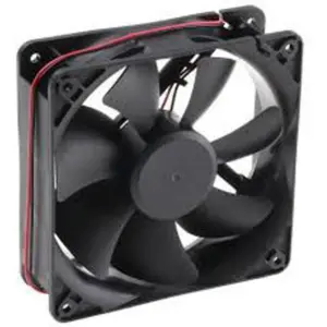Sunon DCLüfter 24V xx (120 mm, 1x), PC Lüfter, Schwarz
