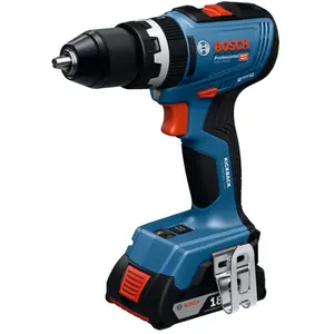 Bosch Professional Gsb 18v-65 + 2 Bat 5.0ah + L-boxx Elektrischer Schr...