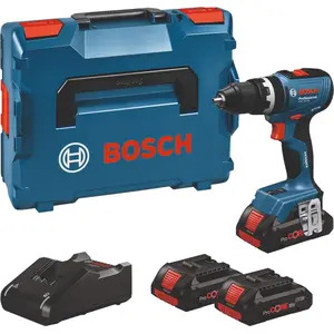 Akku-Schlagbohrschauber GSB 18V-65, 3 x Akku ProCORE18V 4.0Ah, L-BOXX ...