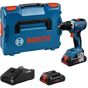 Akku-Bohrschrauber GSR 18V-65, 2 x Akku ProCORE18V 4.0Ah, L-BOXX-Koffe...