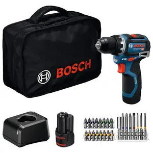 Akku-Bohrschrauber GSR 12V-32, 2x Akku GBA 12V 2.0Ah, Werkzeugtasche
