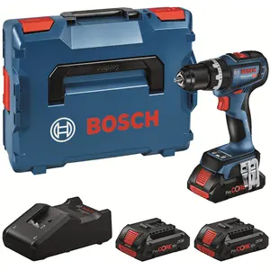 Bosch Prof. Set: Akku-Schlagbohrschrauber GSB 18V-90 C, 3 x ProCORE18V...
