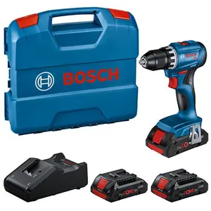 Professional Set: Akku-Bohrschrauber GSR 18V-45, 3 x ProCORE18V 4.0Ah,...