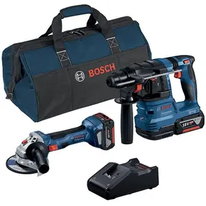 Bosch 2-tlg. Kit 18V, SDS plus, 1,9 J, 4675 BPM, 1050 RPM, 11000 RPM, ...
