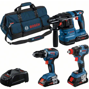 BOSCH Professional 18V Akku Bohrhammer Set