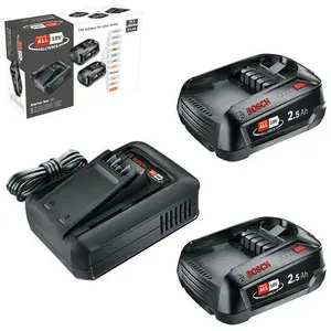 Bosch Starter-Set Starter-Set 18V, 2 x Akku PBA 18V 2.5Ah günstig