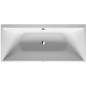 Duravit, Badewanne, Badewanne DURASQUARE 180x80 Vorwandver 2 Rückenschrägen weiss (250 l, 180 cm, 80 cm) günstig