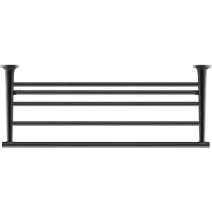 Duravit, Handtuchhalter + Handtuchhaken, Handtuchablage Starck T schwarz matt günstig
