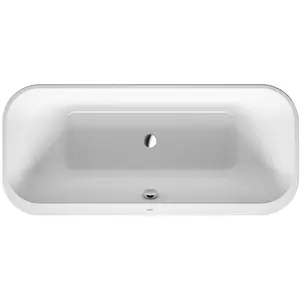 Duravit, Badewanne, Ovale Badewanne Happy D,2 Plus 80 x 180 cm graphit glatt matt 700453800000000 (170 l, 180 cm, 80 cm) günstig