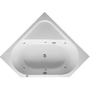 Duravit, Badewanne, Eck-Whirlwanne D-CODE 140 l 140x140 we 2 RS Jet Project (140 l, 140 cm, 140 cm) günstig