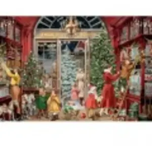 Puzzle-Adventskalender - Nostalgischer Weihnachtsladen