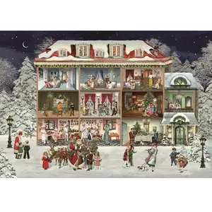 Puzzle-Adventskalender - Unser wunderbares Weihnachtshaus