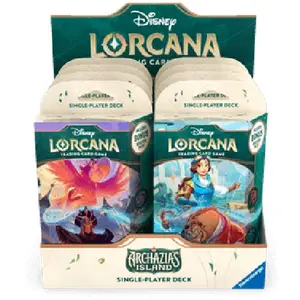 Lorcana Archazias Island: Starter Deck Display