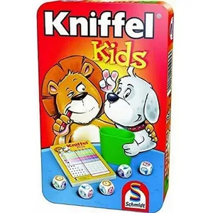 Schmidt Spiele 51245 Kniffel Kids, Bring mich mit Spiel in der Metalld...