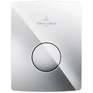 Villeroy & Boch, Betätigungsplatte, V&B Urinal-Abdeckplatte ViConnect U100 162x126x17mm chrom günstig