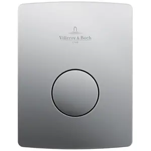 Villeroy & Boch, Betätigungsplatte, V&B Urinal-Abdeckplatte ViConnect U100 162x126x17mm chrom matt günstig