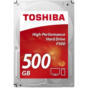 Toshiba P300 500GB, 500 GB, 7200 RPM, 64 MB, 3.5", Serial ATA III