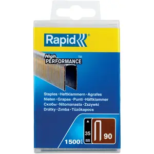 Rapid, Tackerklammern + Tackernägel, Typ 90 Schmalrückenklammern 35 mm günstig