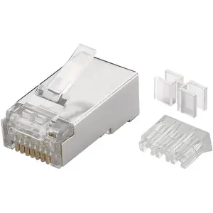Goobay RJ45 Stecker (STP, CAT6a), Netzwerkkabel günstig