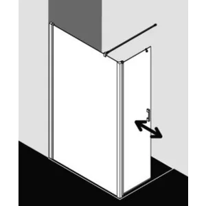 Kermi LIT1R11318VPK WALK-IN LIGA T1R 1130x günstig
