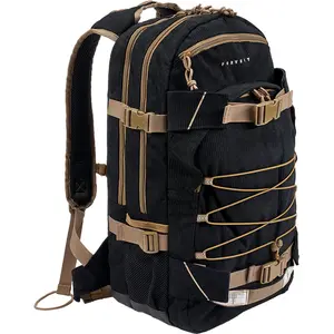 Forvert Rucksack Uni Cord Laptop Louis schwarz/beige Standard