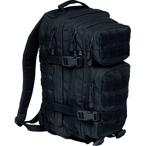 Brandit Us Cooper M 25l Rucksack Schwarz Schwarz One Size