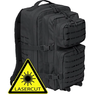 Brandit US Cooper Lasercut Large Backpack black, OS