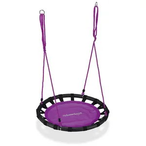 relaxdays Nestschaukel 80cm, (1-tlg), lila günstig