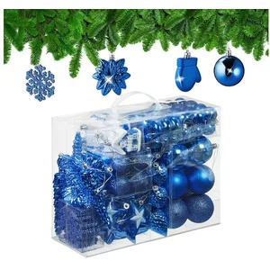 relaxdays Weihnachtsbaumkugel Weihnachtskugeln im 100er Set (100 St), ...