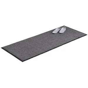 relaxdays Fußmatte Schmutzfangmatte grau, Rechteckig, Höhe: 7 mm, 80x2... günstig