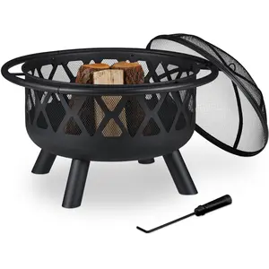 Relaxdays, Feuerschale, Feuerschale (75 cm) günstig