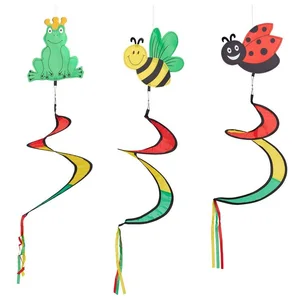relaxdays Windspiel Spirale "Tiermotive" 3er Set (3 St) günstig