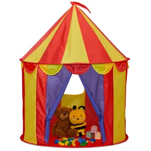 relaxdays Spielzelt Zirkus Kinder (2-tlg) günstig