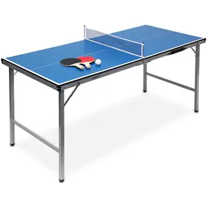 relaxdays Tischtennisplatte Klappbare Tischtennisplatte (7-tlg) günstig