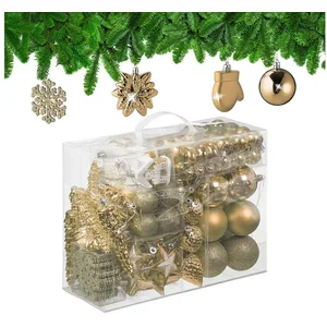 relaxdays Weihnachtsbaumkugel Weihnachtskugeln im 100er Set (100 St), ... günstig