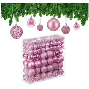 relaxdays Weihnachtsbaumkugel Weihnachtskugeln im 150er Set (150 St), ...
