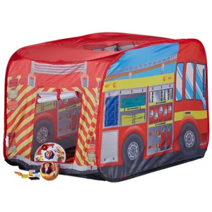relaxdays Spielzelt Feuerwehr für Kinder (1-tlg) günstig
