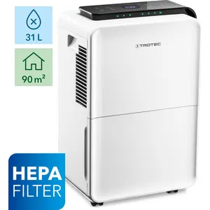 TROTEC Luftentfeuchter und Luftreiniger TTK 99 HEPA | HEPA-Filtration ...