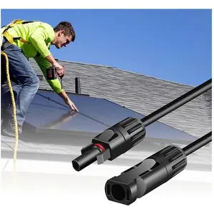 LogiLink, Zubehör Stromerzeuger, Solar Verlängerungskabel-Set (Solaranlage Montagematerial, Solarkabel, Solarstecker)