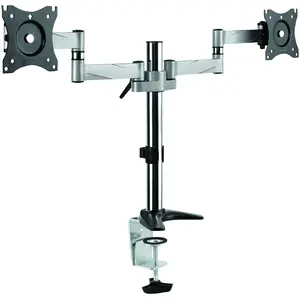 LogiLink BP0077 (Tisch, 27", 8 kg), Monitor Halterung, Grau, Schwarz günstig