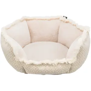 TRIXIE Hundebett Bett Boho - beige - 50 × 50 cm günstig