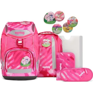 Ergobag Pack Schulrucksack-Set (6-tlg.) Kuntbärbuntes Einhorn