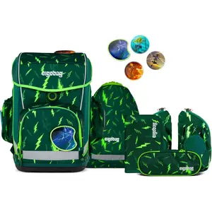 ergobag cubo light Schulranzen-Set Bärtastisch