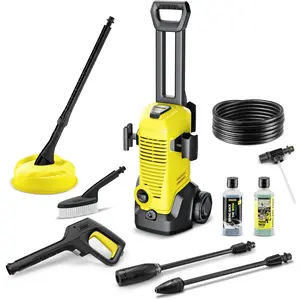 Kärcher Hochdruckreiniger K 3 Car & Home, Car & Home Kit, T 1, Waschbü...
