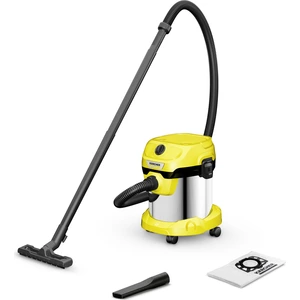 Kärcher WD 2 Plus S V-15/4/18, 1000 W, Trommel-Vakuum, Trocken&Nass, S...