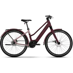 Winora iRide Pure R5f MID i400Wh 5-G Nexus 24 Wi BSXM red velvet/rose tan matt Rh L. günstig